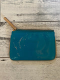 Teal Kate Spade Zipper Card Holder /Coin Purse