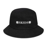 Double Clover Denim bucket hat