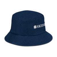 Double Clover Denim bucket hat