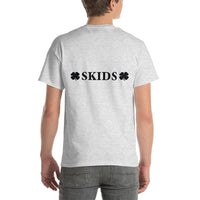 Skids Double Clover Glidan (6 oz) Short Sleeve T-Shirt
