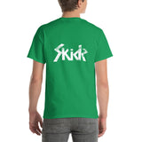 Revised Skids Logo Gildan (6 oz) Short Sleeve (pocket/big back white logo)