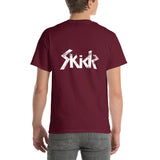 Revised Skids Logo Gildan (6 oz) Short Sleeve (pocket/big back white logo)