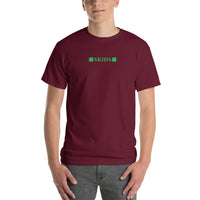 Green Center Skids Double Clover Glidan (6 oz) Short Sleeve T-Shirt