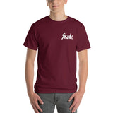 Revised Skids Logo Gildan (6 oz) Short Sleeve (pocket/big back white logo)