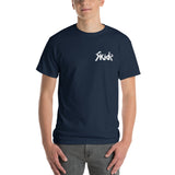 Revised Skids Logo Gildan (6 oz) Short Sleeve (pocket/big back white logo)