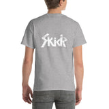 Revised Skids Logo Gildan (6 oz) Short Sleeve (pocket/big back white logo)
